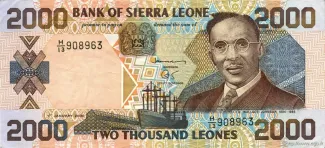 Sierra Leone 2.000 Leones, 2000 image