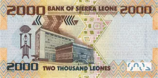 Sierra Leone 2.000 Leones, 2010-2021 reverse