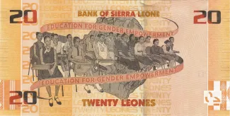 Sierra Leone 20 Leones, 2022 reverse