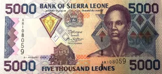 Sierra Leone 5.000 Leones, 2006 image