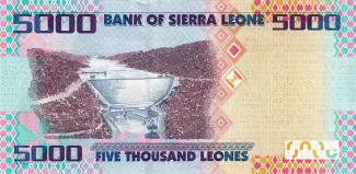 Sierra Leone 5.000 Leones, 2010-2021 reverse