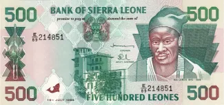 Sierra Leone 500 Leones, 2003 image
