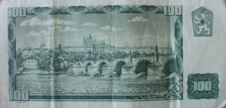 Slovakia 100 Korun, 1993 reverse
