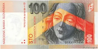 Slovakia 100 Korun, 1993 image