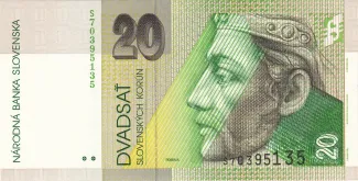 Slovakia 20 Korun, 2006 image
