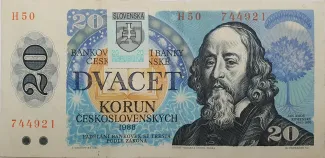 Slovakia 20 Korun, 1993 image