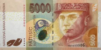 Slovakia 5.000 Korun, 2003 image