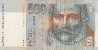 Slovakia 500 Korun, 1996 image