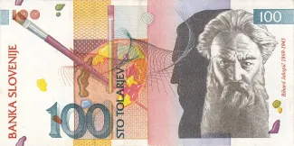 Slovenia 100 Tolarjev, 2003 image