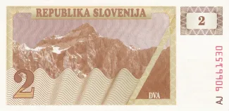 Slovenia 2 Tolarja, 1990 image