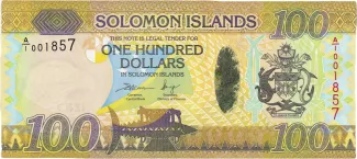 Solomon Islands 100 Dollars, 2023 image
