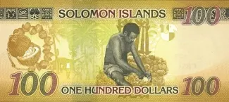 Solomon Islands 100 Dollars, 2023 reverse