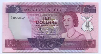 Solomon Islands 10 Dollars - Elizabeth II, 1979 image