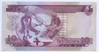 Solomon Islands 10 Dollars - Elizabeth II, 1977-1979 reverse