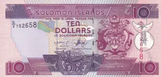 Solomon Islands 10 Dollars, 2010 image