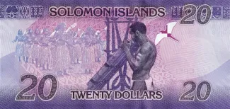 Solomon Islands 20 Dollars, 2017-2021 reverse