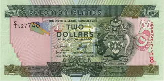 Solomon Islands 2 Dollars, 2008 image