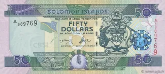 Solomon Islands 50 Dollars, 2009 image