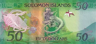 Solomon Islands 50 Dollars, 2023 reverse