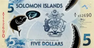 Solomon Islands 5 Dollars, 2022 image