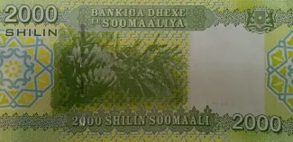 Somalia 2.000 Shilling, 2010 reverse
