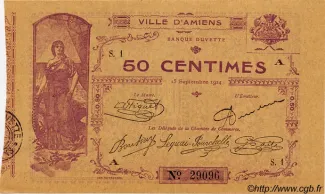 Somme, Department of 50 Centimes, 1914 image