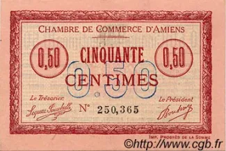 Somme, Department of 50 Centimes, 1915 image