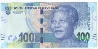 South Africa 100 Rand, 2018 obverse