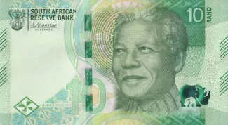 South Africa 10 Rand, 2023 obverse