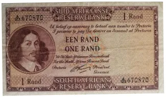 South Africa 1 Rand, 1962 image