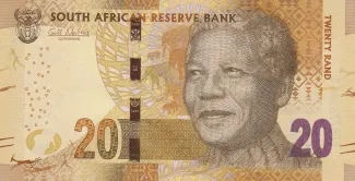 South Africa 20 Rand, 2014-2015 obverse