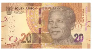 South Africa 20 Rand, 2018 obverse