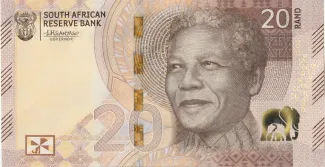 South Africa 20 Rand, 2023 obverse