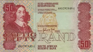 South Africa 50 Rand, 1990 image
