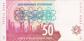 South Africa 50 Rand, 1992-1999 reverse