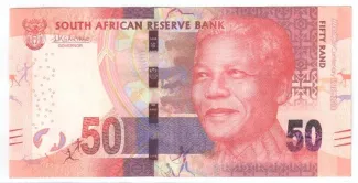 South Africa 50 Rand, 2018 obverse