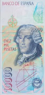 Spain 10.000 Pesetas - Juan Carlos I, 1992 reverse