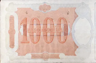 Spain 1.000 Reales de Vellón, reverse