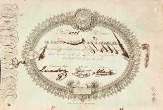 Spain 1.000 Reales de Vellón, 1843 obverse