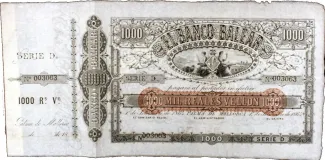 Spain 1.000 Reales de Vellón, 1864 obverse