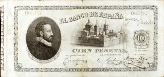 Spain 100 Pesetas, 1874 obverse