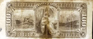 Spain 100 Pesetas, 1876 reverse