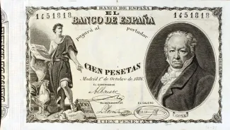Spain 100 Pesetas, 1886 obverse