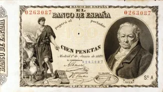 Spain 100 Pesetas, 1889 obverse