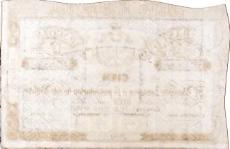 Spain 100 Reales de Vellón, 1857 reverse