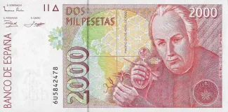 Spain 2.000 Pesetas, 1992 obverse