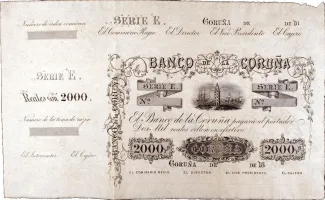 Spain 2.000 Reales de Vellón, 1857 obverse