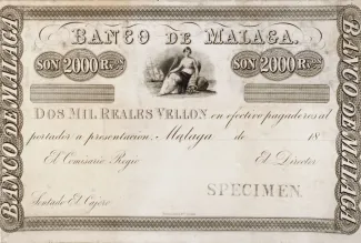 Spain 2.000 Reales de Vellón, 1860 obverse
