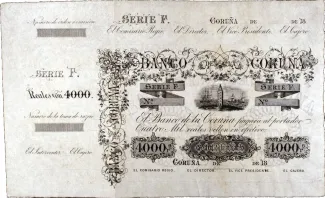 Spain 4.000 Reales de Vellón, 1857 obverse