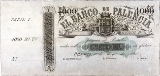 Spain 4.000 Reales de Vellón, 1864 obverse